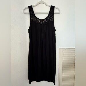 Elegant Black Sequin Sleeveless Dress